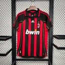 CAMISA RETRÔ MILAN 2007 VERMELHA (PRONTA ENTREGA)